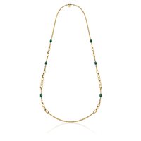 Collana Unoaerre Donna in Bronzo Malachite 540250